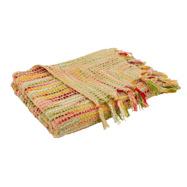 Saro Woven Throw Blanket Wayfair